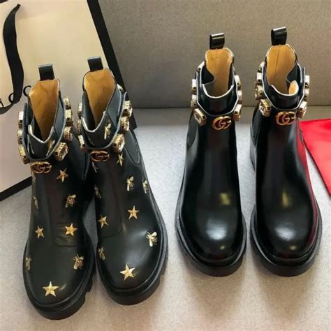 gucci jewel boots dupe|gucci monogram boots price.